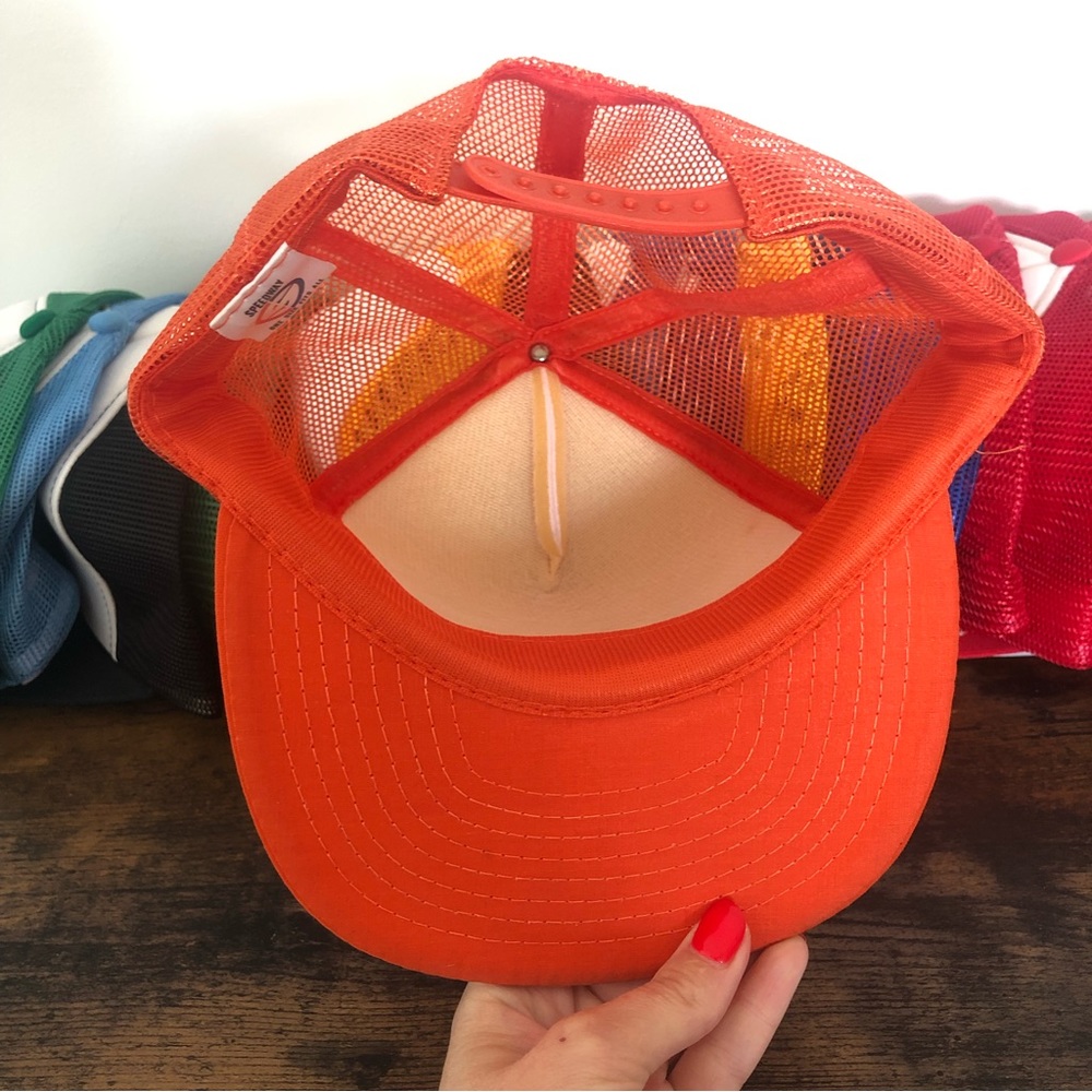 Vintage 80s Streetwear T&B Thomas & Betts Company Trucker Hat - Picture 7 of 7